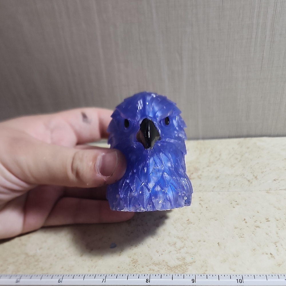 resin Blue Bird Figurine